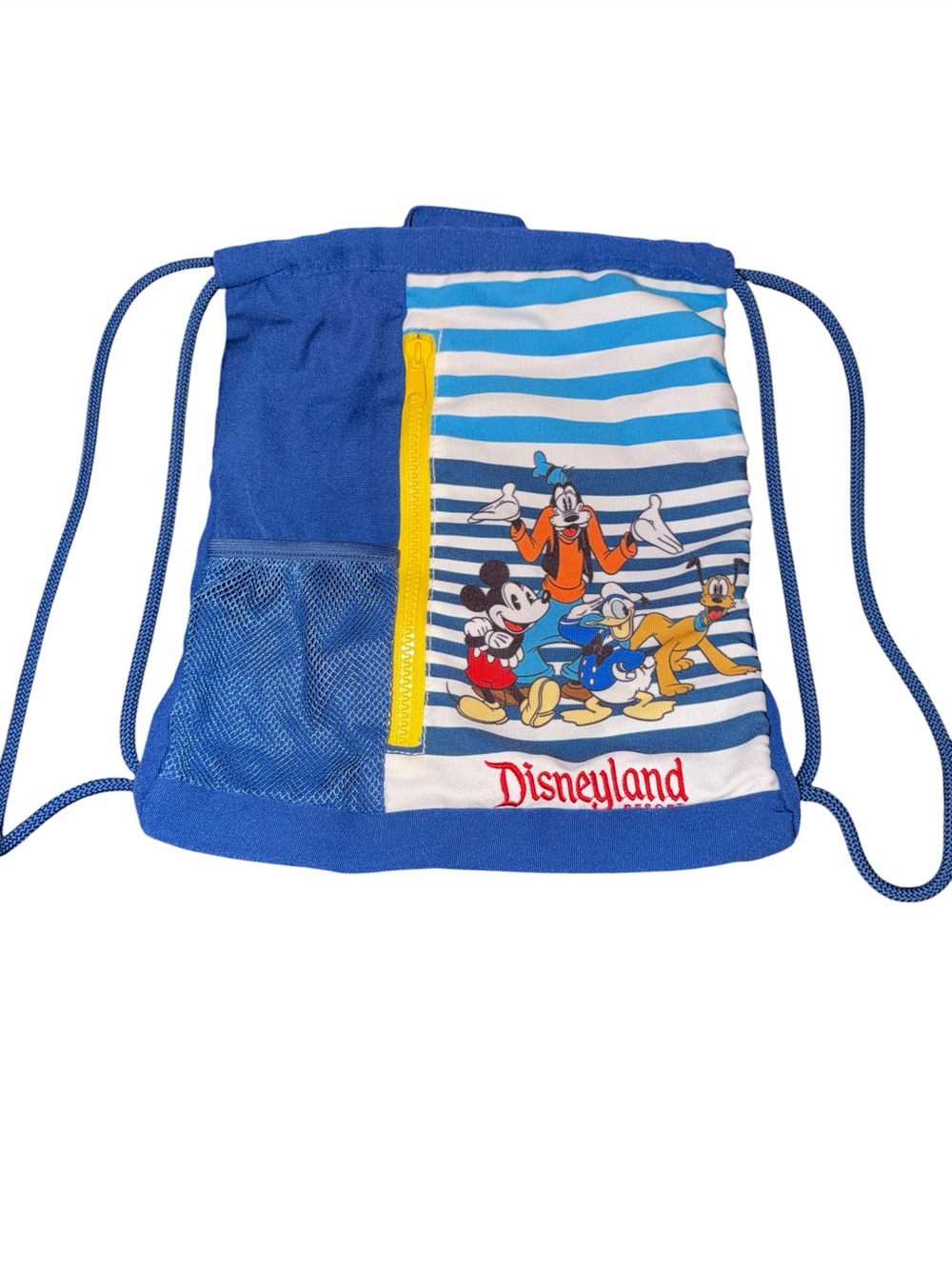 Authentic Disney Parkw Disneyland Resort Drawstring Backpack